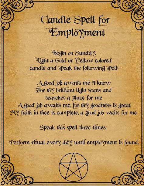 Local witch employment options